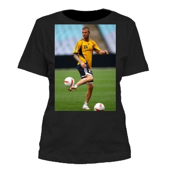 David Beckham Women's Cut T-Shirt