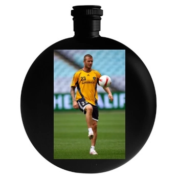 David Beckham Round Flask