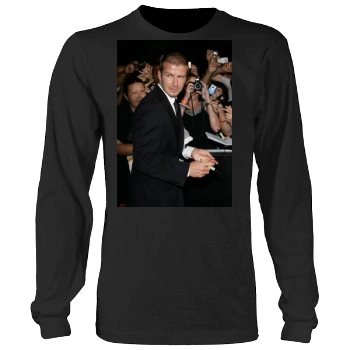 David Beckham Men's Heavy Long Sleeve TShirt