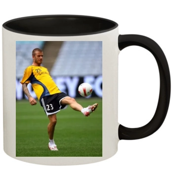 David Beckham 11oz Colored Inner & Handle Mug