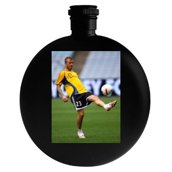 David Beckham Round Flask