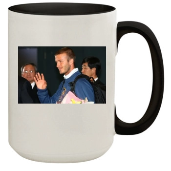 David Beckham 15oz Colored Inner & Handle Mug