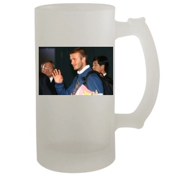 David Beckham 16oz Frosted Beer Stein