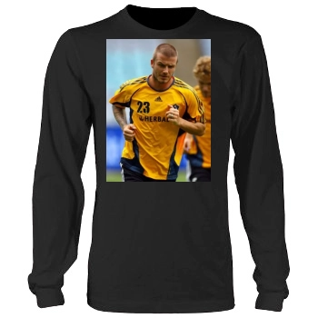 David Beckham Men's Heavy Long Sleeve TShirt