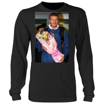 David Beckham Men's Heavy Long Sleeve TShirt