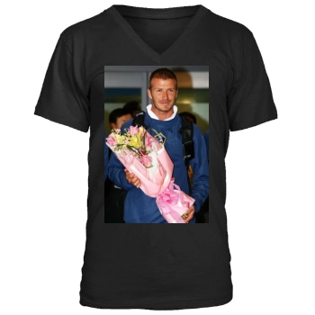 David Beckham Men's V-Neck T-Shirt