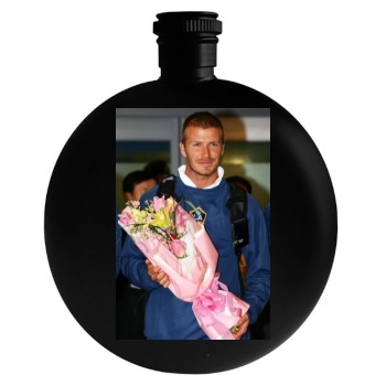 David Beckham Round Flask