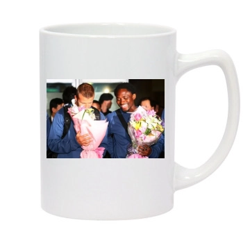 David Beckham 14oz White Statesman Mug