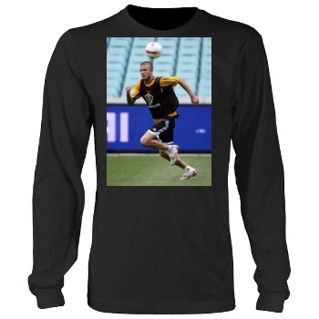 David Beckham Men's Heavy Long Sleeve TShirt