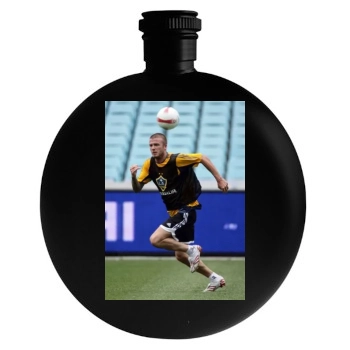 David Beckham Round Flask