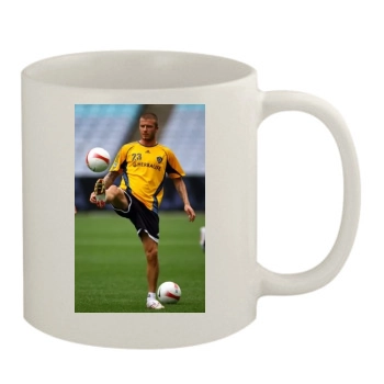 David Beckham 11oz White Mug