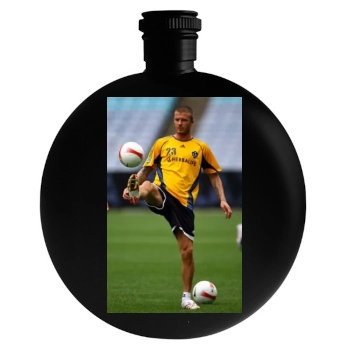 David Beckham Round Flask