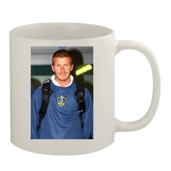 David Beckham 11oz White Mug