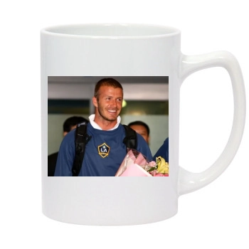 David Beckham 14oz White Statesman Mug