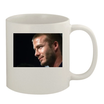 David Beckham 11oz White Mug