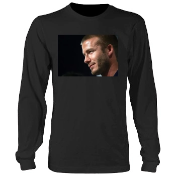 David Beckham Men's Heavy Long Sleeve TShirt