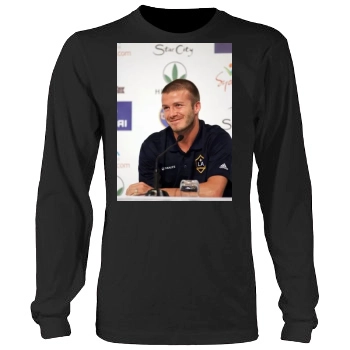 David Beckham Men's Heavy Long Sleeve TShirt