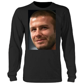 David Beckham Men's Heavy Long Sleeve TShirt