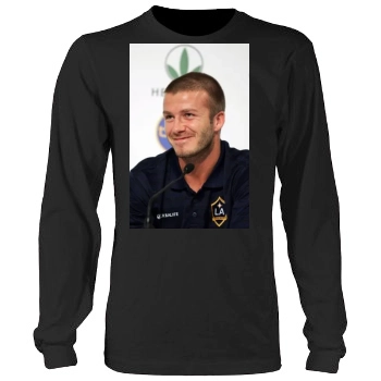 David Beckham Men's Heavy Long Sleeve TShirt