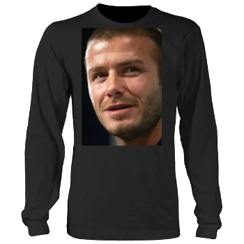 David Beckham Men's Heavy Long Sleeve TShirt