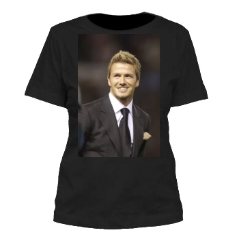 David Beckham Women's Cut T-Shirt