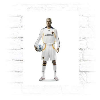 David Beckham Metal Wall Art