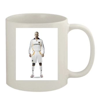 David Beckham 11oz White Mug