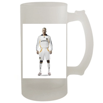 David Beckham 16oz Frosted Beer Stein