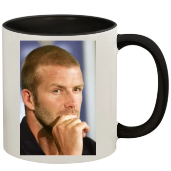 David Beckham 11oz Colored Inner & Handle Mug