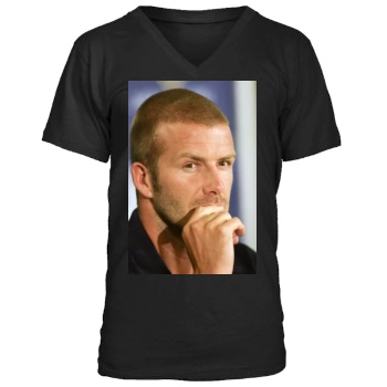 David Beckham Men's V-Neck T-Shirt