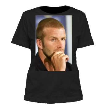 David Beckham Women's Cut T-Shirt