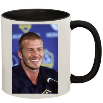 David Beckham 11oz Colored Inner & Handle Mug