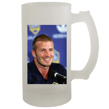 David Beckham 16oz Frosted Beer Stein