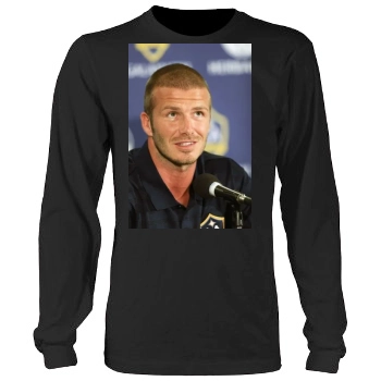 David Beckham Men's Heavy Long Sleeve TShirt