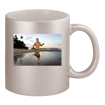 David Beckham 11oz Metallic Silver Mug