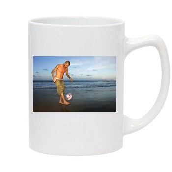 David Beckham 14oz White Statesman Mug