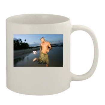 David Beckham 11oz White Mug