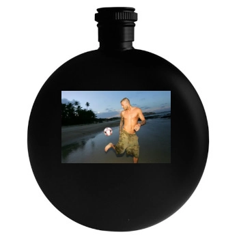 David Beckham Round Flask