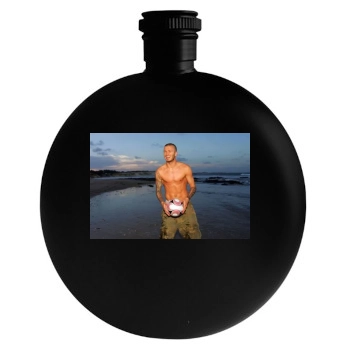 David Beckham Round Flask