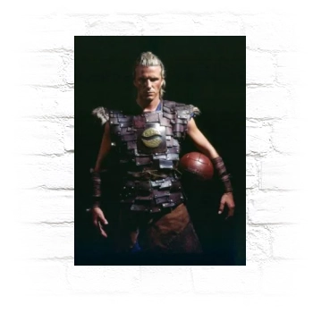 David Beckham Metal Wall Art