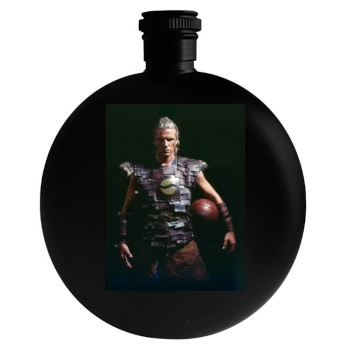 David Beckham Round Flask