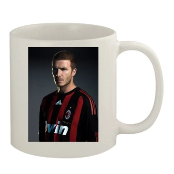 David Beckham 11oz White Mug