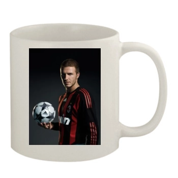 David Beckham 11oz White Mug