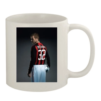 David Beckham 11oz White Mug