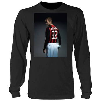 David Beckham Men's Heavy Long Sleeve TShirt