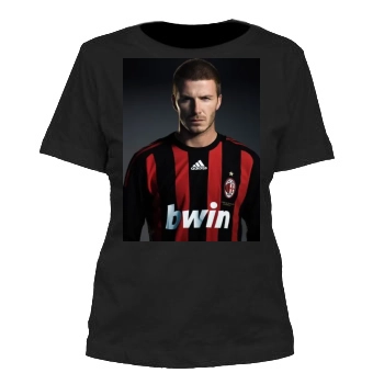 David Beckham Women's Cut T-Shirt