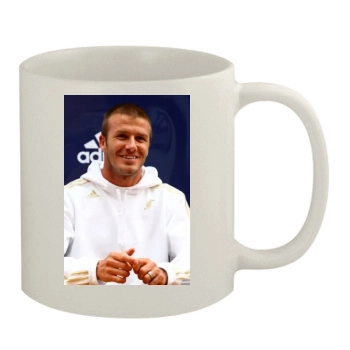 David Beckham 11oz White Mug