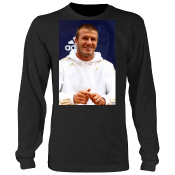 David Beckham Men's Heavy Long Sleeve TShirt