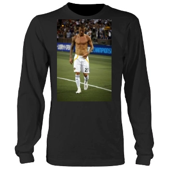 David Beckham Men's Heavy Long Sleeve TShirt