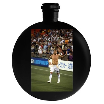 David Beckham Round Flask
